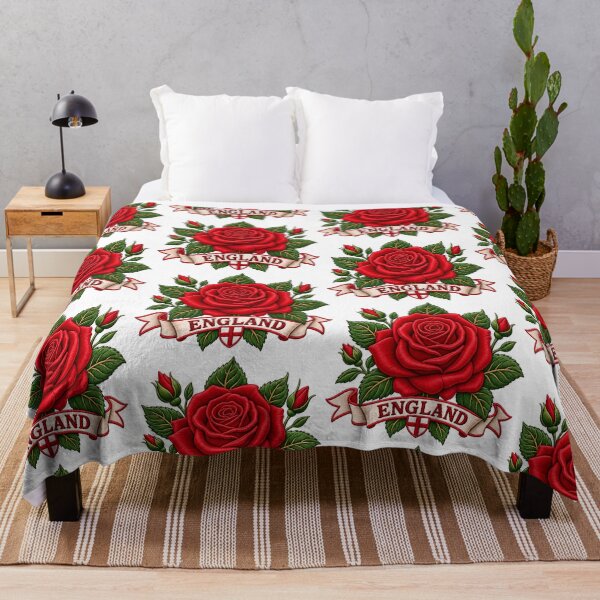Item preview, Red Rose Blooming, England Red rose designed and sold by SABEHAT.