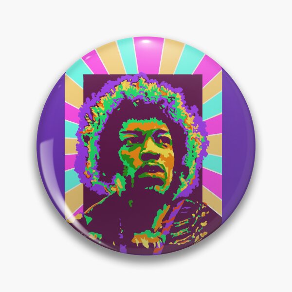 Aperçu de l'œuvre Jimi Hendrix | Embrasse le ciel créée et vendue par felicitythrum.