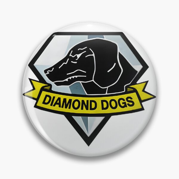 Artikelvorschau, Diamond Dogs Mitarbeiteremblem-Design, inspiriert vom taktischen Militärthema entworfen und verkauft von kevinmonebiang.