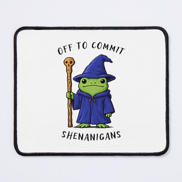 Item preview, Wizard Frog – Cute Fantasy Frog and Magical Wizard Illustration designed and sold by tarzbol.