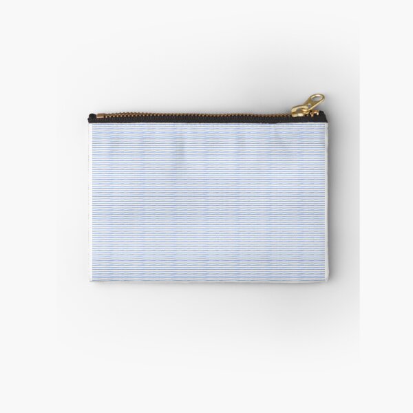 Item preview, Blue Watercolor Horizontal Stripes - Cute Pastel Hand Drawn Pattern designed and sold by lovelys-store.