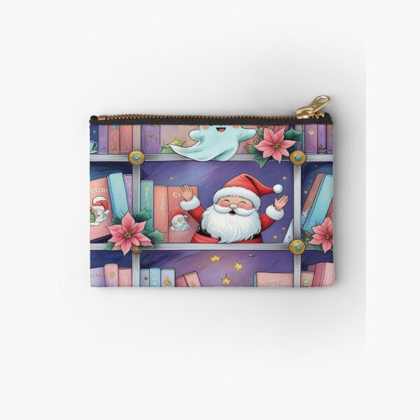 Item preview, Kawaii Ghosts in Christmas Library designed and sold by BriSher.