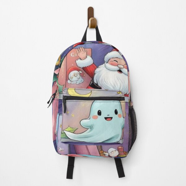 Item preview, Kawaii Ghosts in Christmas Library designed and sold by BriSher.