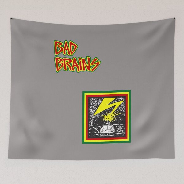 Artikelvorschau, Bad Brains Capitol Bolt Punk T-Shirt-81 entworfen und verkauft von FranzHuberd.