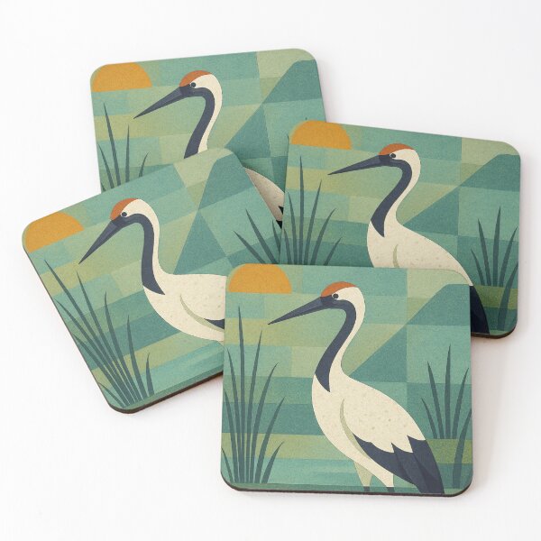 Item preview, Crane - a Geometric illustration. designed and sold by GalleryKauffeld.