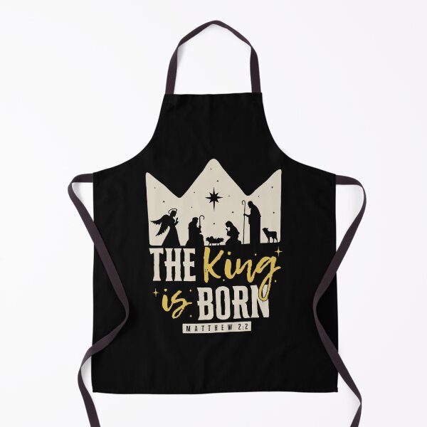 Item preview, The King Is Born Nativity Scene Artwork designed and sold by RDGNR.