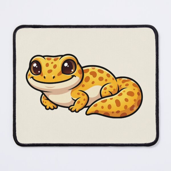 Item preview, Cute Spotted Leopard Gecko Kawaii Reptile Big Eyes designed and sold by Safe Haven Pets.