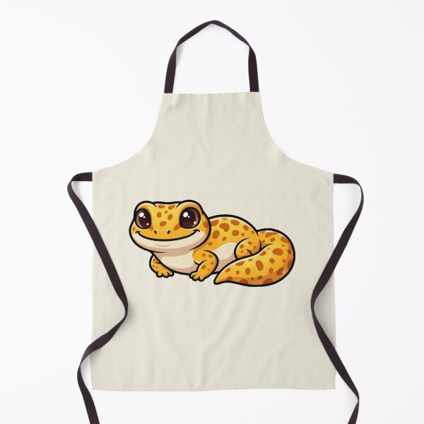 Item preview, Cute Spotted Leopard Gecko Kawaii Reptile Big Eyes designed and sold by Safe Haven Pets.