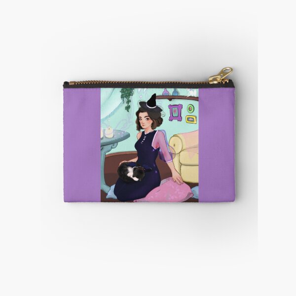 Item preview, Halloween fancy witch with cat designed and sold by KiKi Koy.