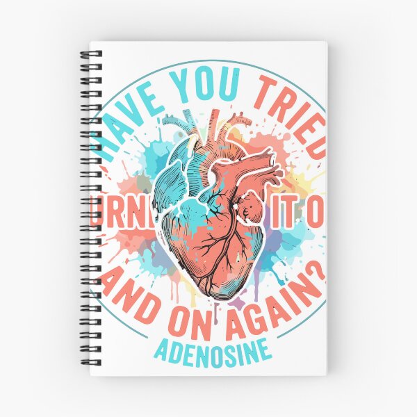 Item preview, Have You Tried Turn It Off And On Again? Adenosine Medical Professionals Healthcare Humor Nurse Doctor Paramedic Cardiology designed and sold by SofiBlair.