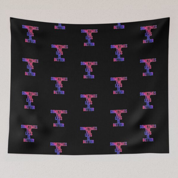 Item preview, Sometime's The Less Is Better designed and sold by ZooStateofMind.
