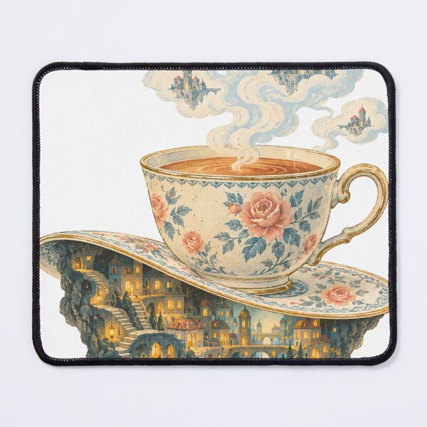 Item preview, A City Beneath the Morning Tea designed and sold by DrizzyV.