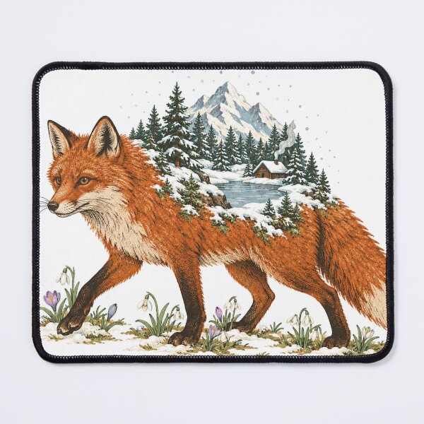 Item preview, The Fox Who Carried Winter designed and sold by DrizzyV.
