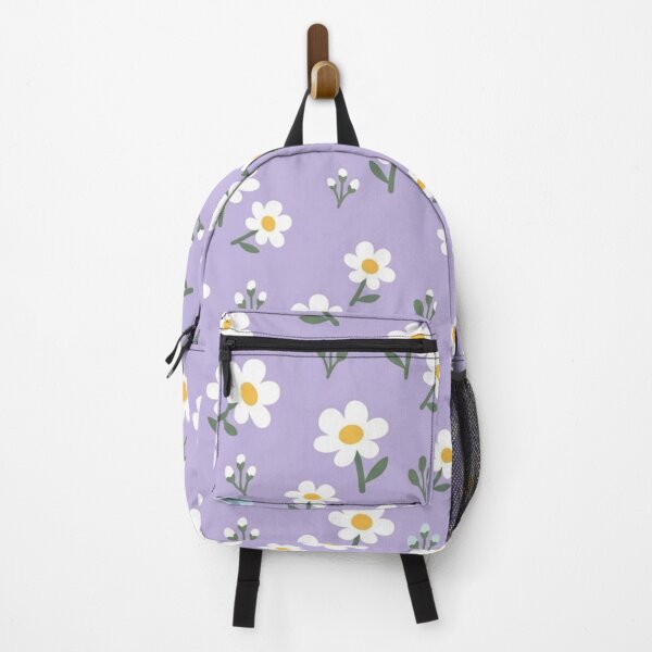 Item preview, Lavender Cute Daisy Floral Pattern designed and sold by ShivCraftStudio.