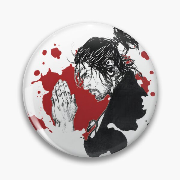 Item preview, Vagabond Musashi Miyamoto Samurai Warrior Art Design designed and sold by ustores.