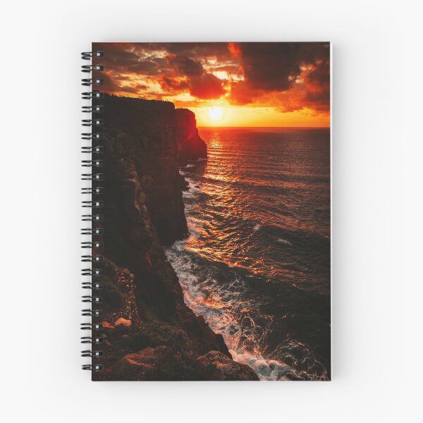 Item preview, Cliffside Ocean Sunset designed and sold by Exodoi.