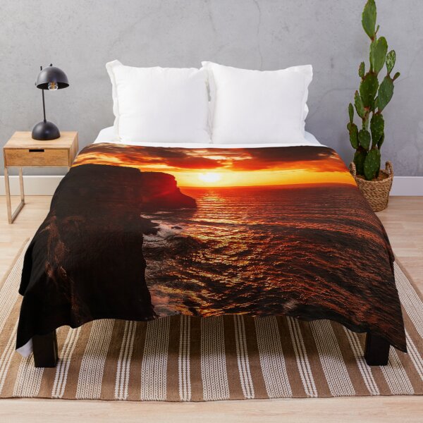 Item preview, Cliffside Ocean Sunset designed and sold by Exodoi.