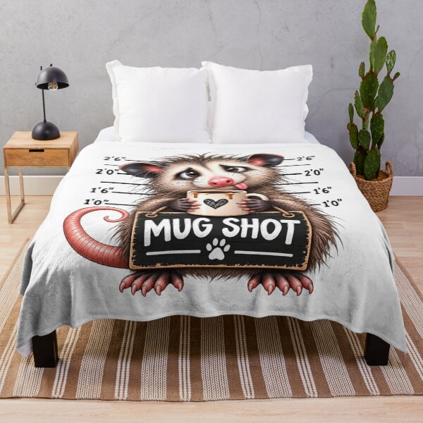Item preview, Mug Shot Coffee Possum designed and sold by J-CCreations.