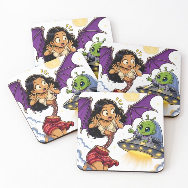 Item preview, Manananggal and Alien designed and sold by bubblevixen.