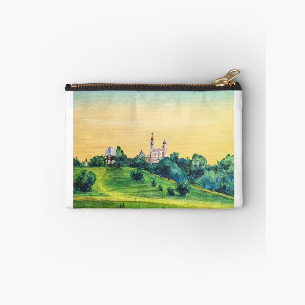 Item preview, Greenwich observatory in sunlight, London painting designed and sold by Art-By-Rosalind.