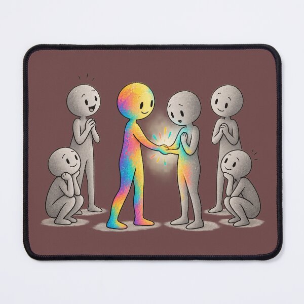 Item preview, Colorful Connection and Emotional Support designed and sold by Qenlo.
