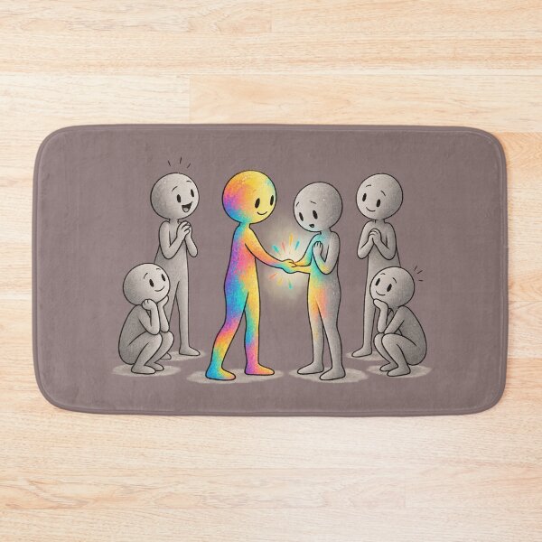 Item preview, Colorful Connection and Emotional Support designed and sold by Qenlo.