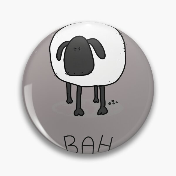 Item preview, BAH Funny Cartoon Sheep Cute Animal Graphic-42 designed and sold by GregorSchulerd.