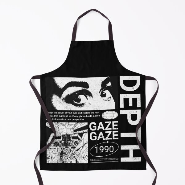 Item preview, Depth Gaze Retro Sci-Fi T-Shirt, Vintage 1990 Graphic Tee, Bold Eyes Typography Shirt, Retro Space Gift designed and sold by vec4u.