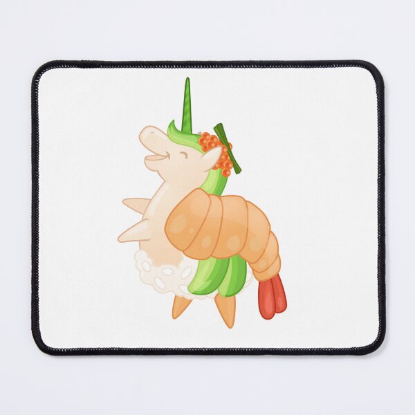 Item preview, Green Dragon Sushicorn Shrimp Sushi Unicorn designed and sold by Littlewhite-owl.