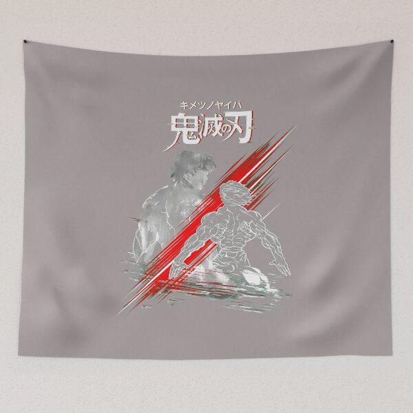 Item preview, Baki Muscle Silhouette Glitch Art Design-44 designed and sold by GregorSchulerd.