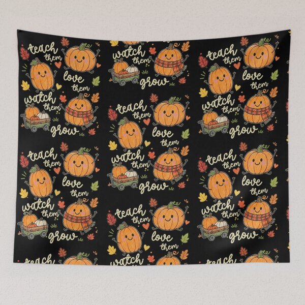 Item preview, Teach Love Watch Grow Pumpkin designed and sold by RDGNR.