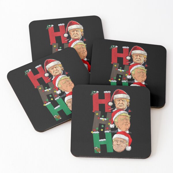 Artikelvorschau, Frohe Weihnachten! Ho ho ho! Trump, der Weihnachtsmann, Lichter, Weihnachten! entworfen und verkauft von saintfranco.