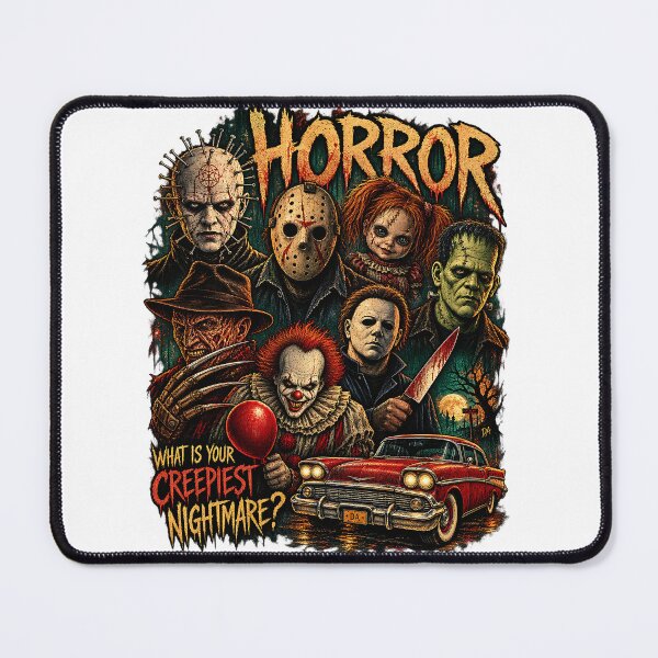 Item preview, Horror Movie Villains Squad Creepiest Nightmare Art designed and sold by DesignArtist.ia.