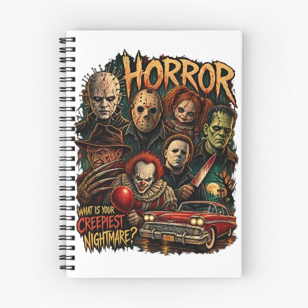 Item preview, Horror Movie Villains Squad Creepiest Nightmare Art designed and sold by DesignArtist.ia.