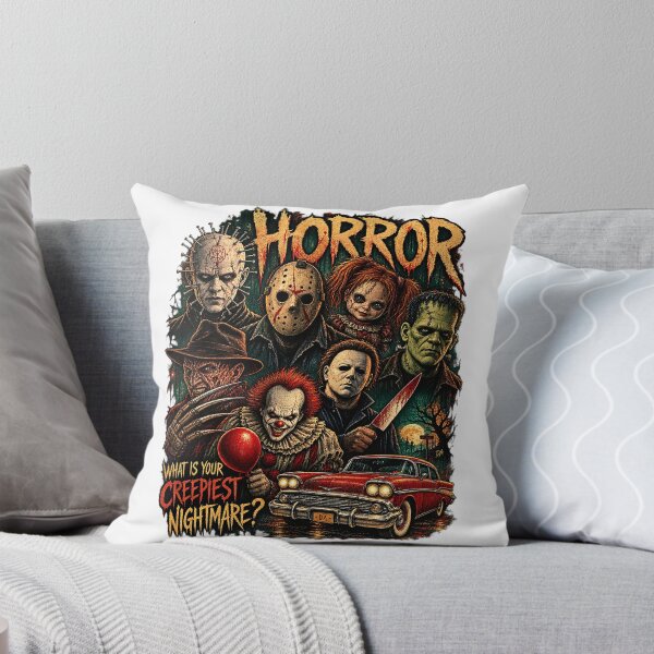 Item preview, Horror Movie Villains Squad Creepiest Nightmare Art designed and sold by DesignArtist.ia.