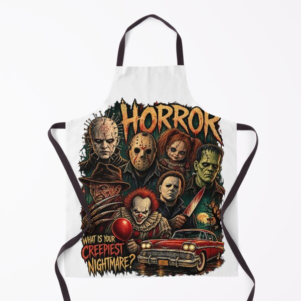 Item preview, Horror Movie Villains Squad Creepiest Nightmare Art designed and sold by DesignArtist.ia.