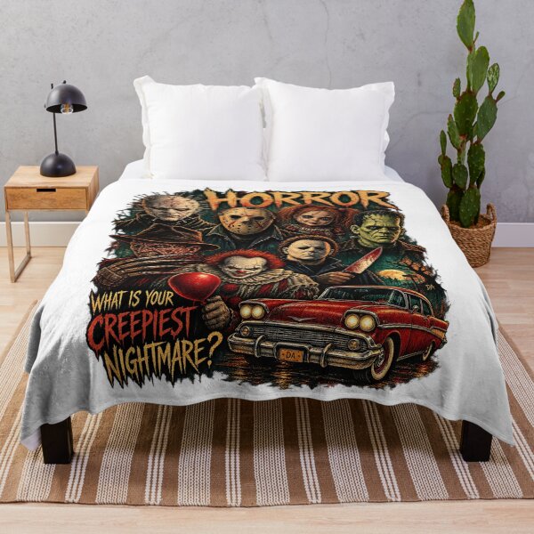 Item preview, Horror Movie Villains Squad Creepiest Nightmare Art designed and sold by DesignArtist.ia.