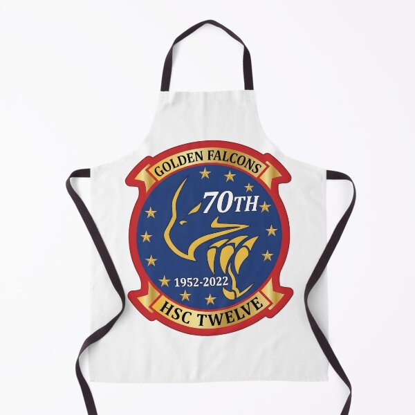 Item preview, US Navy HSC-12 Golden Falcons 70th Anniversary Commemorative Patch designed and sold by CharlieDesings.