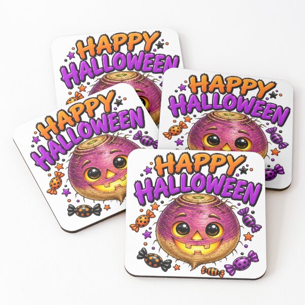 Item preview, Happy Halloween Scottish Neep – Cute Halloween Turnip designed and sold by SMalcolmDesigns.