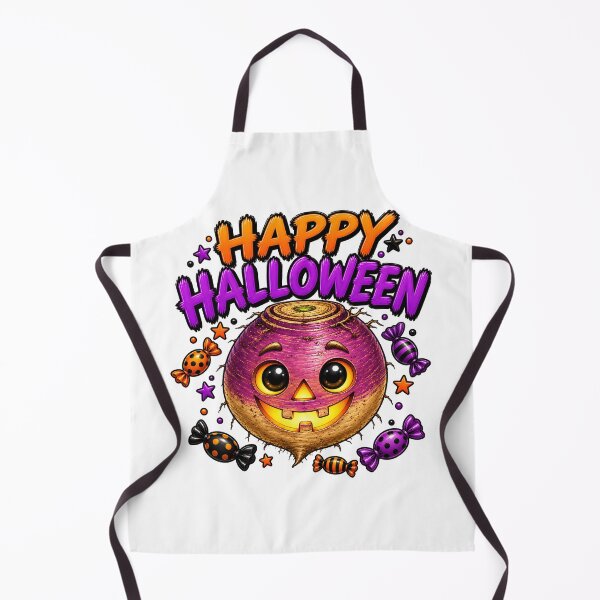 Item preview, Happy Halloween Scottish Neep – Cute Halloween Turnip designed and sold by SMalcolmDesigns.