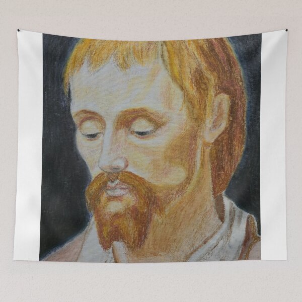 Item preview, St. Benedict Joseph Labre designed and sold by ScottSvanefeltArt.