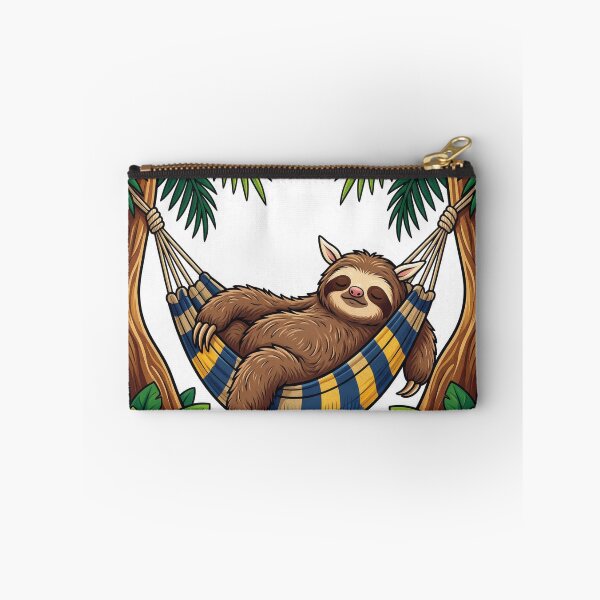 Item preview, Sleepy sloth in a hammock designed and sold by DVerse Studio.