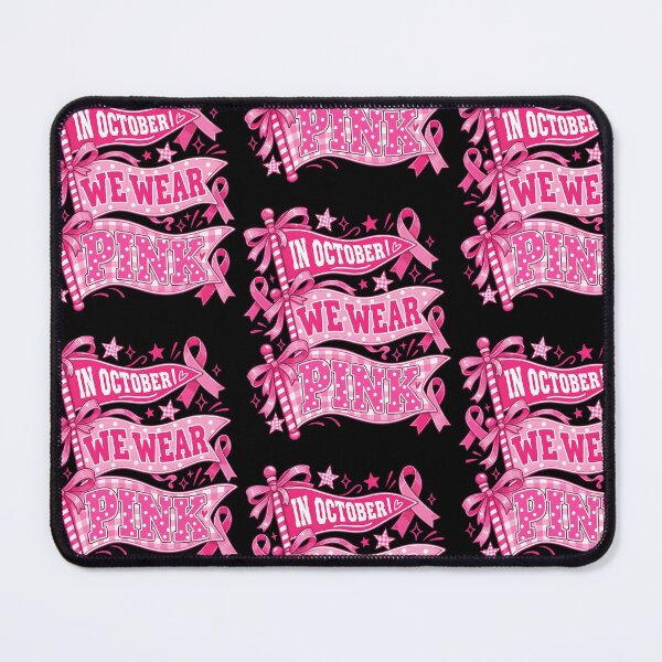 Item preview, In October We Wear Pink Banner designed and sold by RDGNR.