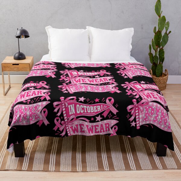 Item preview, In October We Wear Pink Banner designed and sold by RDGNR.