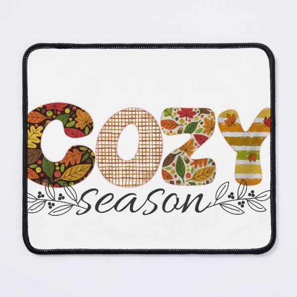 Item preview, Cozy Season, Autumn Patch work Design,  designed and sold by DelightfulUK.