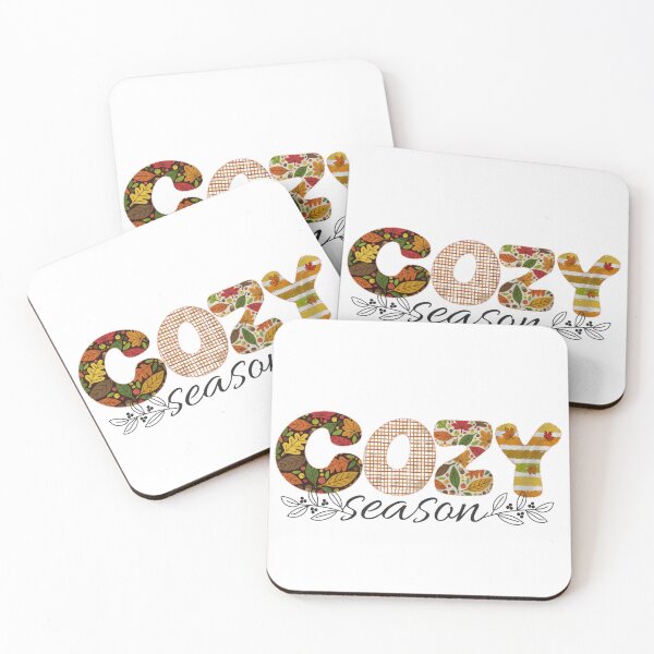 Item preview, Cozy Season, Autumn Patch work Design,  designed and sold by DelightfulUK.