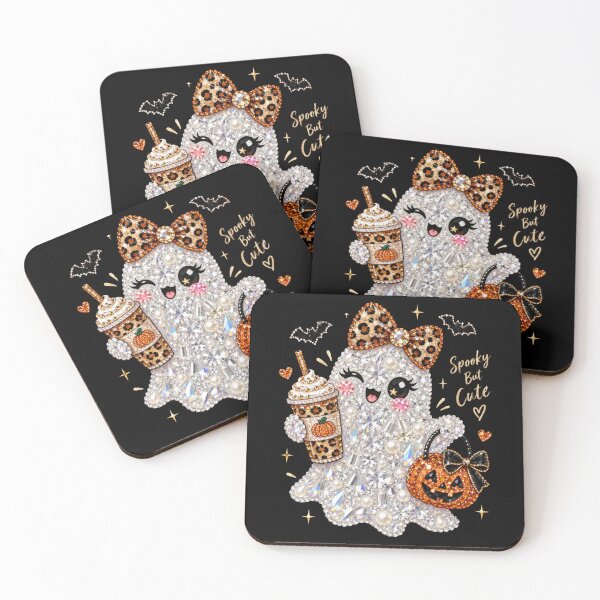 Item preview, Sparkly Ghost Halloween, Rhinestone Ghost, Glam Spooky Season, Cute Girly Halloween, Bling Ghost, Pink Halloween Aesthetic, Fall Ghost Gift designed and sold by Quiajia.