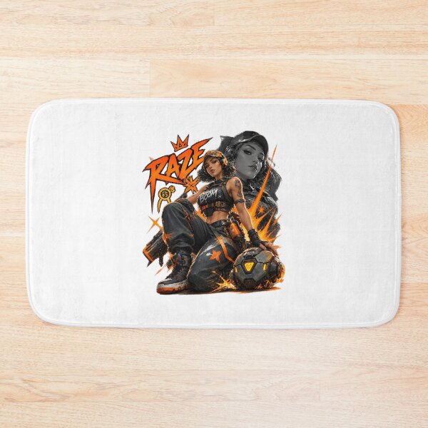 Item preview, Valorant Raze Graffiti Explosion Art - BOOM Duelist Inspired Gaming Poster Design designed and sold by Denihw.