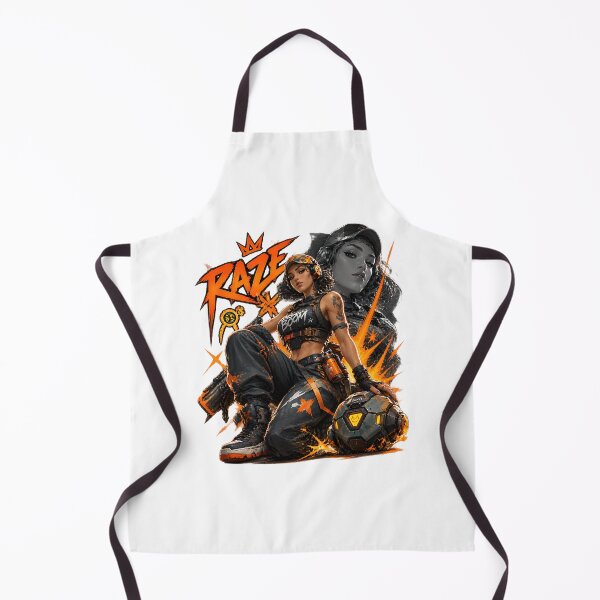 Item preview, Valorant Raze Graffiti Explosion Art - BOOM Duelist Inspired Gaming Poster Design designed and sold by Denihw.