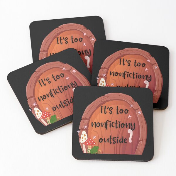 Item preview, It's Too Nonfictiony Outside Funny Reading designed and sold by AnulaArt.